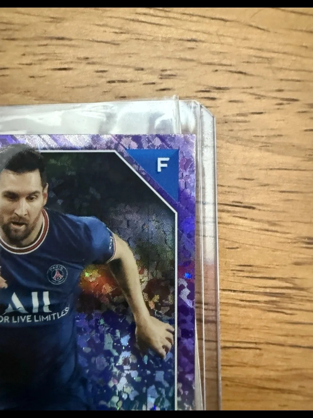 137/250 Topps Chrome Lionel Messi Purple Refractor